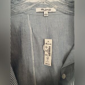 Madewell NEW with tags button up size small